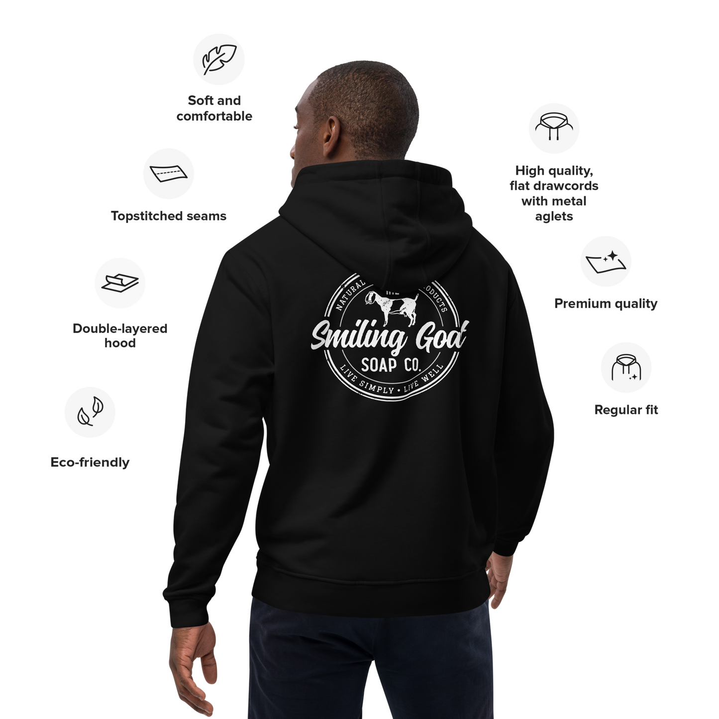 Premium eco hoodie image 1