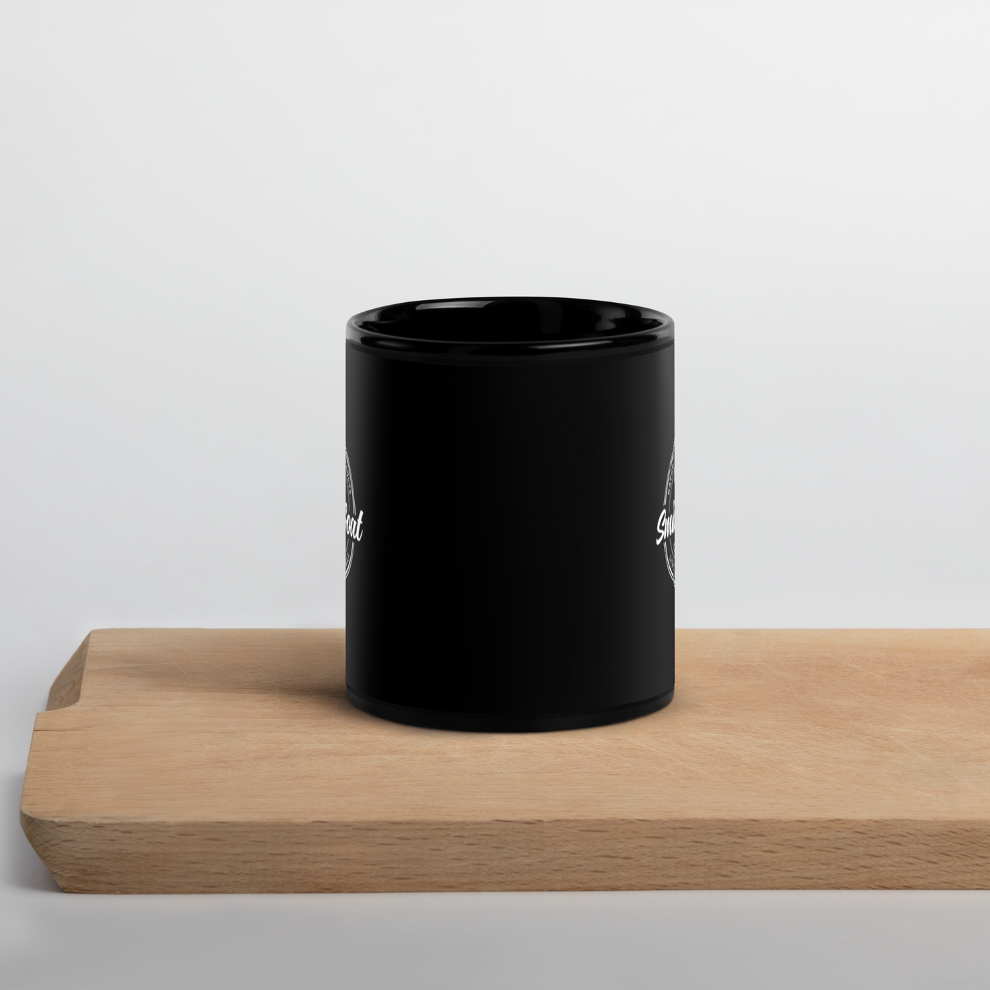 Black Glossy Mug image 1