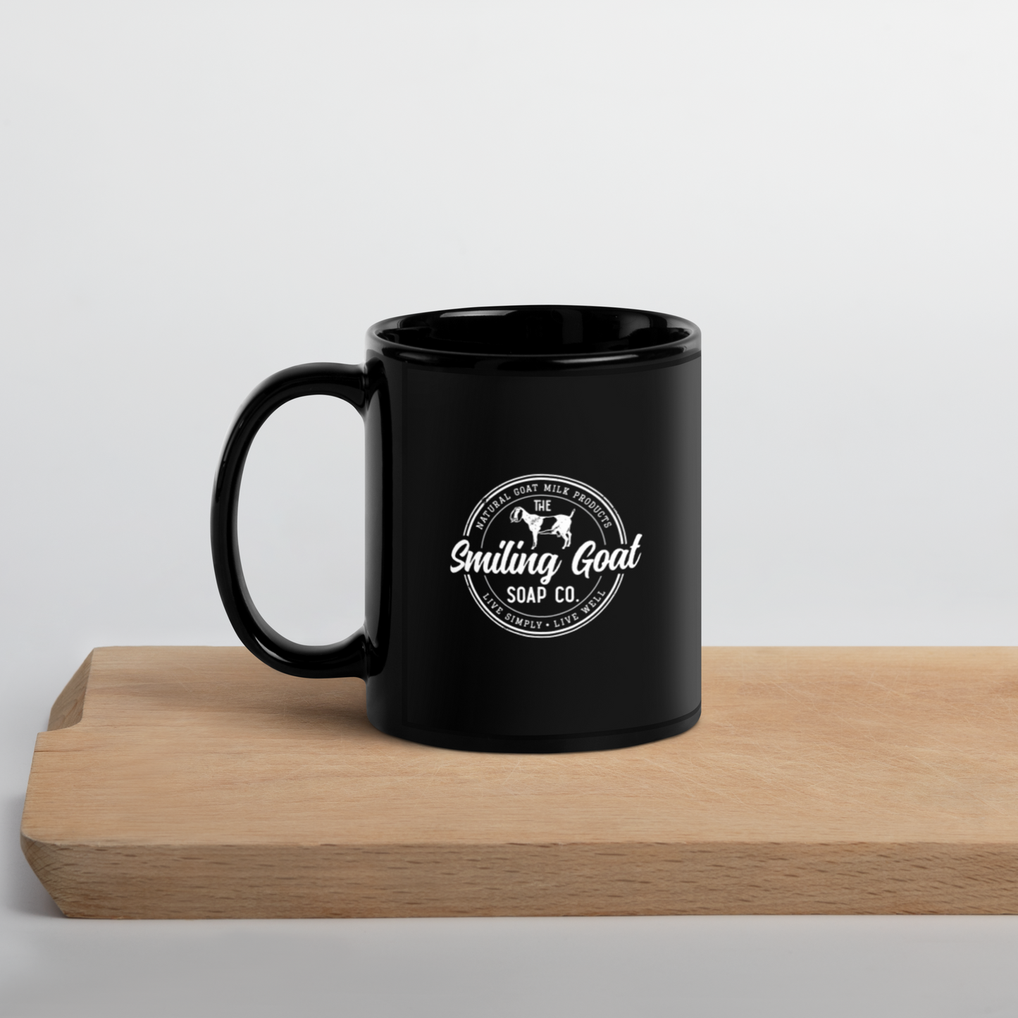 Black Glossy Mug image 0