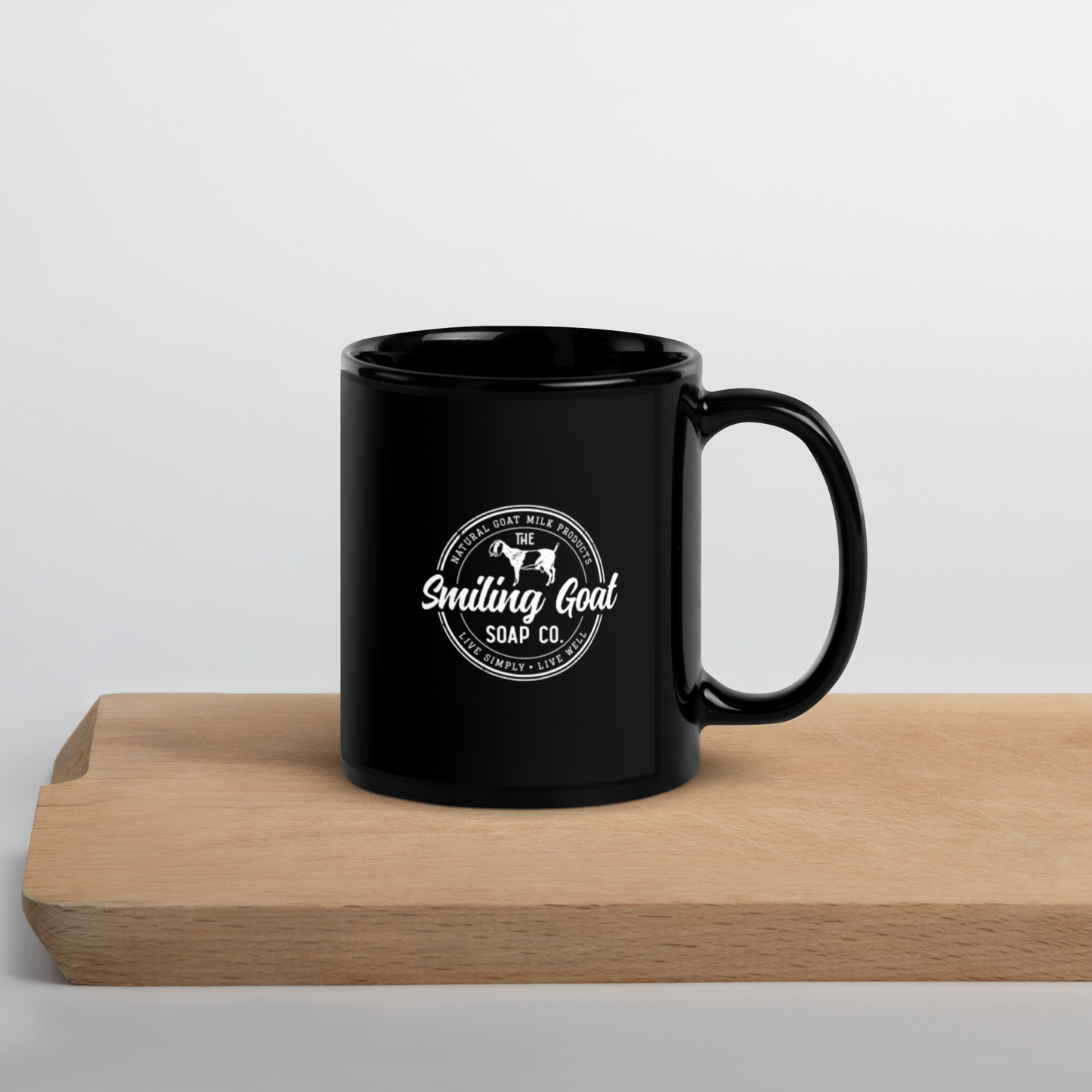 Black Glossy Mug image 2