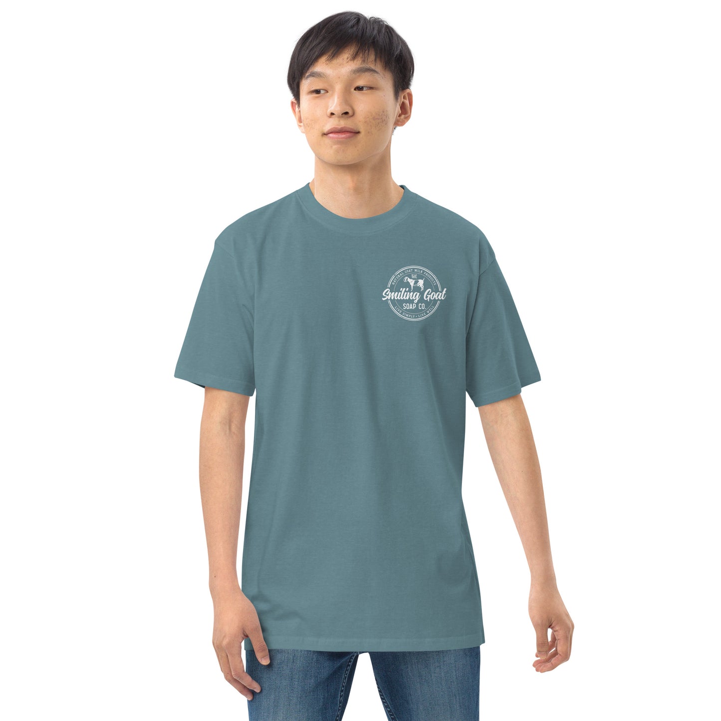Men’s premium heavyweight tee image 3