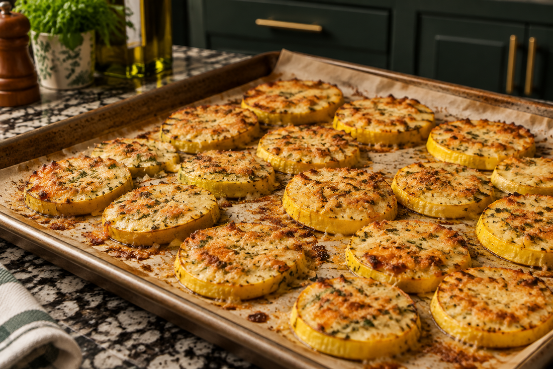 Foodie Friday: Baked Parmesan Squash