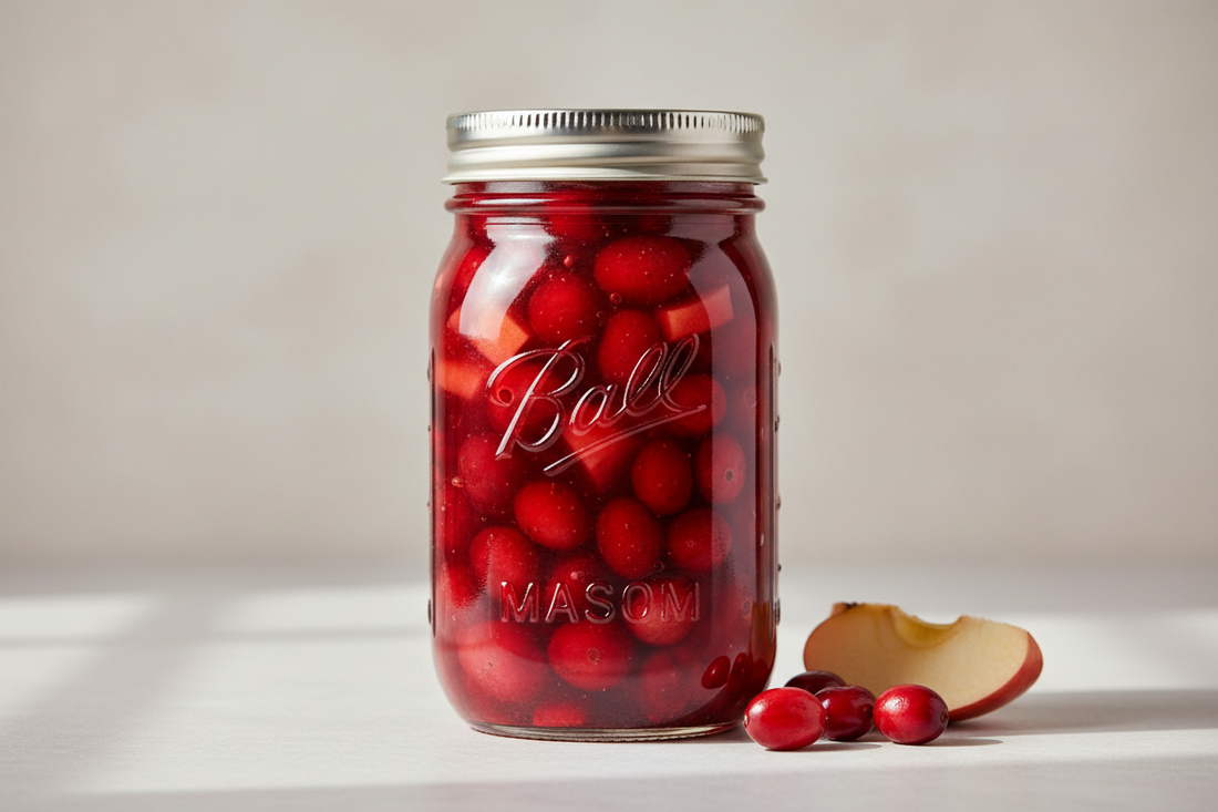 Cranberry, Apple Christmas Jam