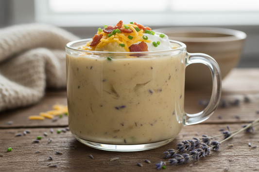 Foodie Friday: Loaded Baked Potato Soup with Lavender