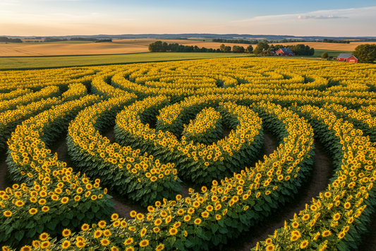 The Sunflowers Are In