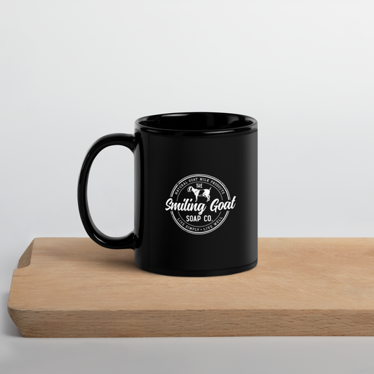 Black Glossy Mug image 0